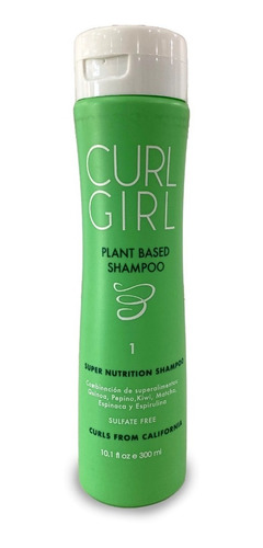 Curl Girl Shampoo Plant Based Nutricion 300ml Vegano