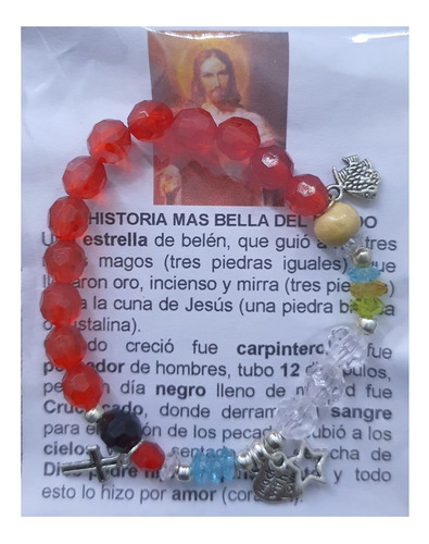 Pack 6 Pulsera Historia Más Bella Del Mundo, Hecha A Mano