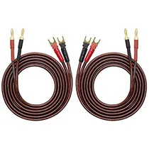 Comprar Hifi Ofc Cable De Altavoz Conector De Pala Conector Ban...