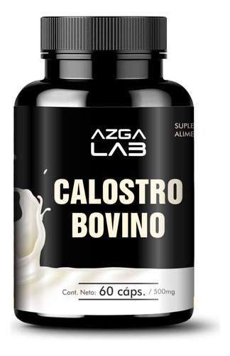 Colostrum (calostro Bovino) 60 Cápsulas 500mg Sistema Inmune