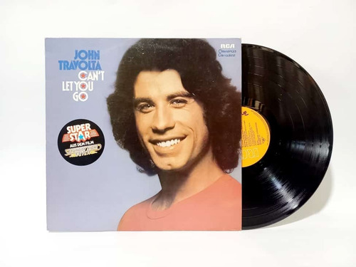 Disco Lp John Travolta / Cant Let You Go