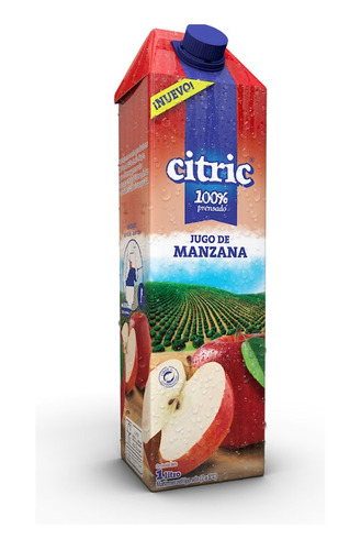 Jugo De Manzana Citric 1lt