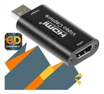 Comprar Placa De Captura Hdmi 4k Etiqueta Desejo Usb 1080p Full Hd Live Streaming Conversor Video Gamer Plug Play