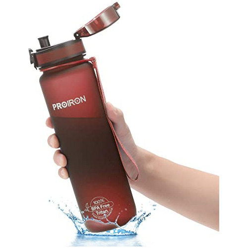 Proiron 17oz Botella De Agua Leak-proof Drink Bottle 3hk7g