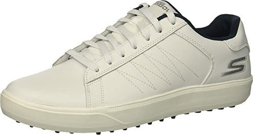 Shoe Drive 4 Campo De Golf Skechers Go Hombres, Blanco / Azu