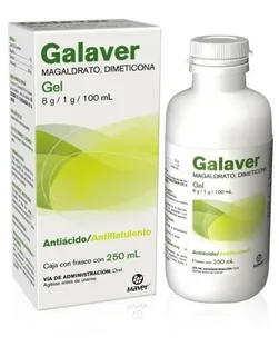 Galver Gel Antiácido Y Antiflatulento 250ml