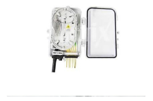 Caja De Empalme Para 6 Conexiones Para Fibra Optica Lc Y Sc