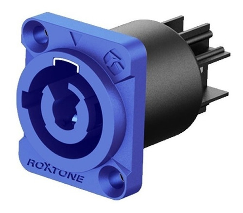 Imagen 1 de 6 de Conector Ficha Powercon Cable In Chasis - Roxtone Rac3mpi