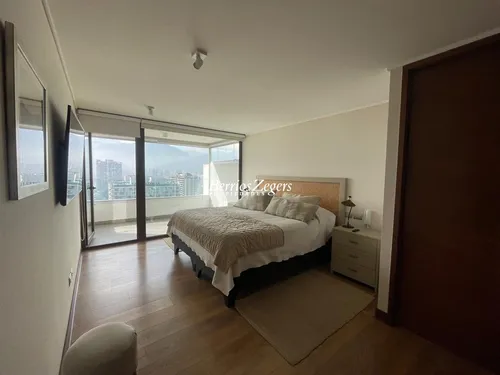 Departamento En Venta De 4 Dorm. 3 Baños Condomi En Vitacura