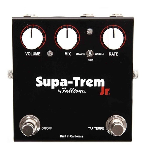 Pedal Tremolo Fulltone Supa Trem Jr. Made In Usa C/ Nf-e