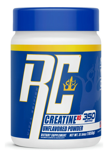 Creatina 100% Pura Suplemento Em Pó Ronnie Coleman Sabor Natural