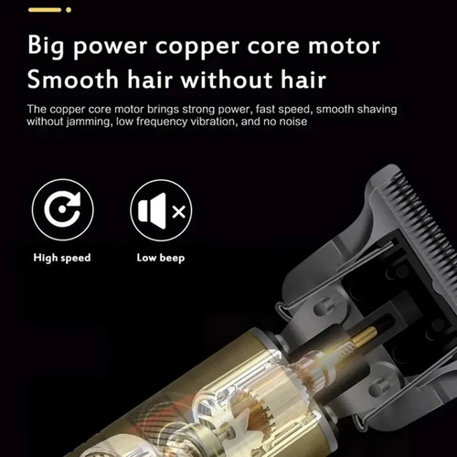 Imagen 4 de 6 de Cortadora Y Perfiladora De Pelo Eléctrica Recargable Hombres