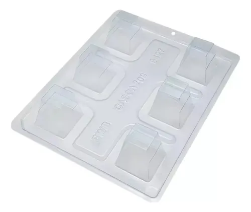 Molde De Acetato Bwb - Recipientes / Vasos / Etc (e9427)