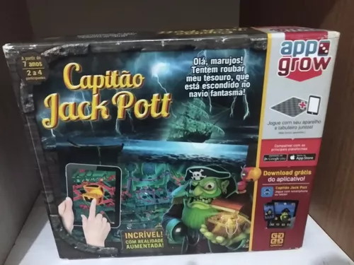 Jogo Capitão Jack Pott Tabuleiro - Grow - Jogos de Tabuleiro - Magazine  Luiza