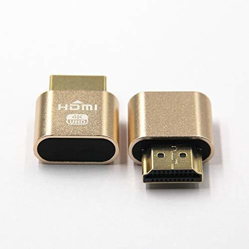 Hdmi Ddc Edid Dummy Plug 3840x2160-60hz New Generation Vga V