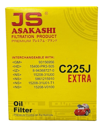 Filtro De Aceite Infiniti Fx50 5.0 Vk50ve S51 2012
