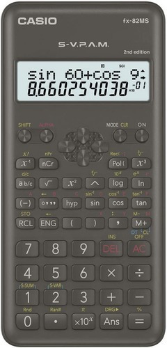 Calculadora Científica Casio Fx-82ms 240 Func 2nd Edition Ws