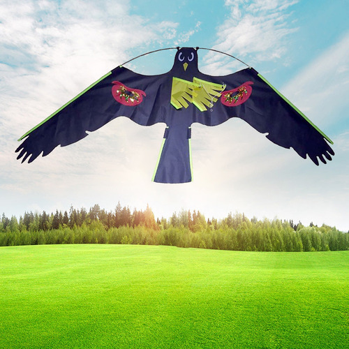 2xlifelike Large Flying Kite Ahuyentador De Pájaros Paloma