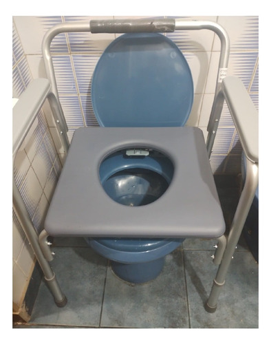 Imagen 3 de 9 de Inodoro Ortopedico-apto Ducha-eleva Inodoro-aluminio-alt Reg