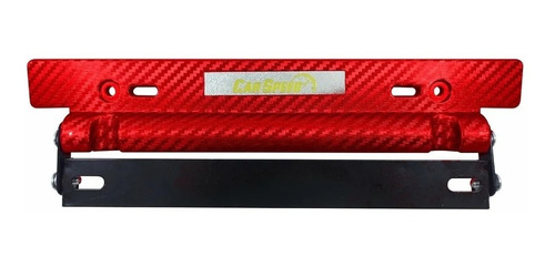 Porta Placa De Lujo Para Carro Tunning Tipo Carbon