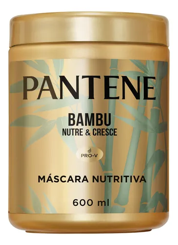Máscara Nutritiva Bambu Nutre E Cresce 600ml Pantene