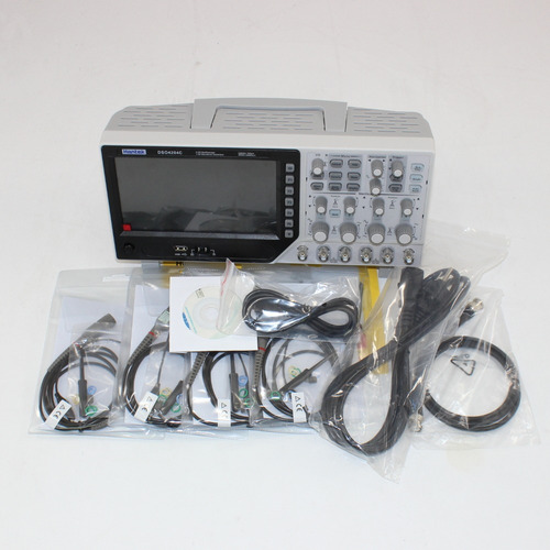 Osciloscópio Digital 250mhz 4ch E Gerador De Função Dso4254c