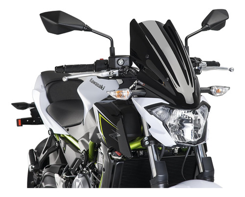 Parabrisas Nng Touring Kawasaki Z650 17-18 C/negro