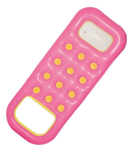 Colchoneta Inflable Doble Ventana - Charrua Color Rosado