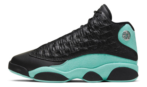 Zapatillas Jordan 13 Retro Black Island Green 414571-030   