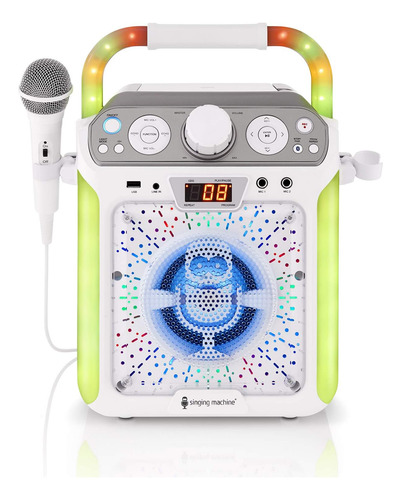 Reproductor De Karaoke Singing Machine Sml682btw Groove C...