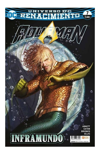 Ecc España - Aquaman #7 - Dc Renacimiento - Nuevo!!