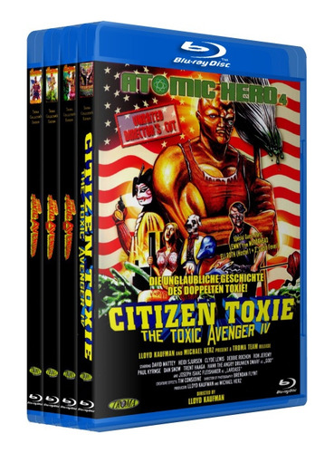 Toxic Avengers 1 2 3 4 Bluray Ingles Subt Español