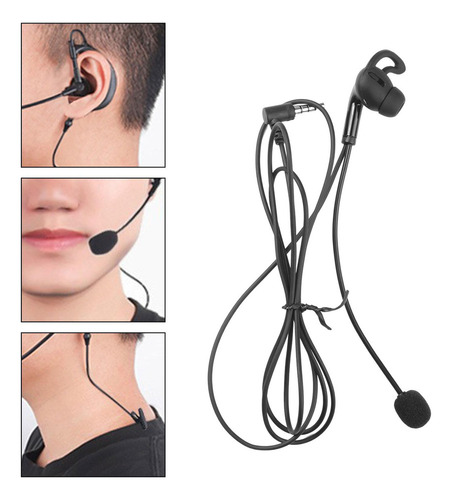 Rbitro Auricular De Un Solo Oído Auriculares Con Cable
