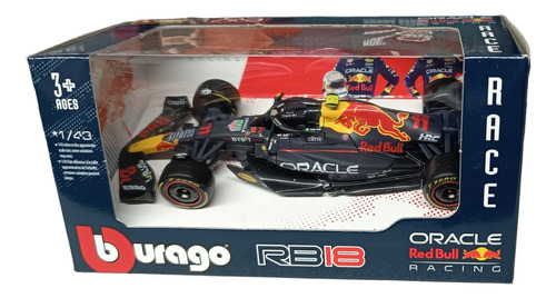 Formula 1, Red Bull Sergio Pérez #11, Escala  1:43, De 12cms
