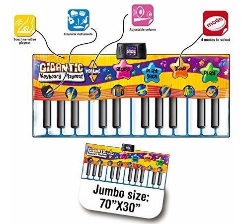 Joyin Toy 71 Gigantic Keyboard Playmat Piano Play