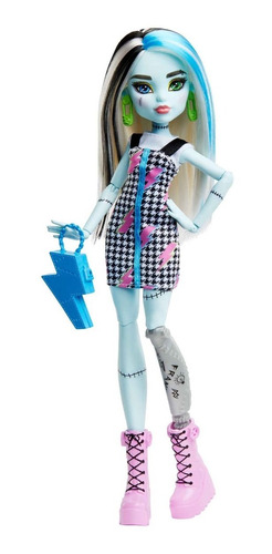 Monster High Muñeca Frankie Articulada Con Accesorios