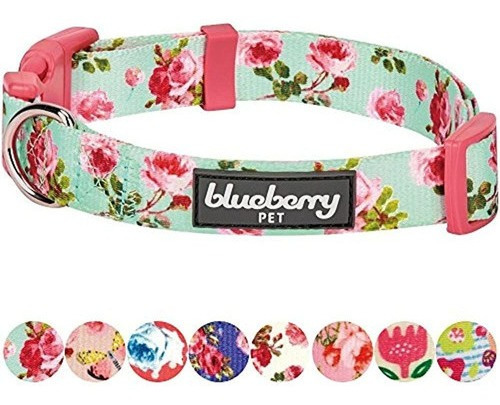 Blueberry Pet Spring Scent Floral Collection Collares Y Cint