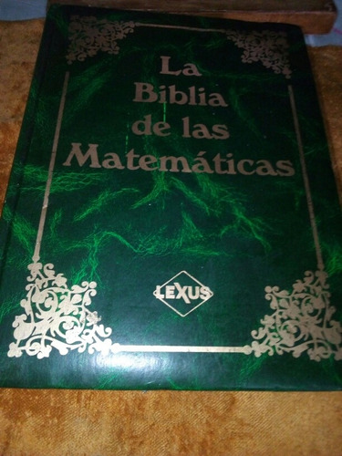 Libro La Biblia De Las Matemáticas Edicion 2003 Lexus