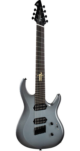 Guitarra Tagima True Range 7 Multiscale Silver Svb Brasil