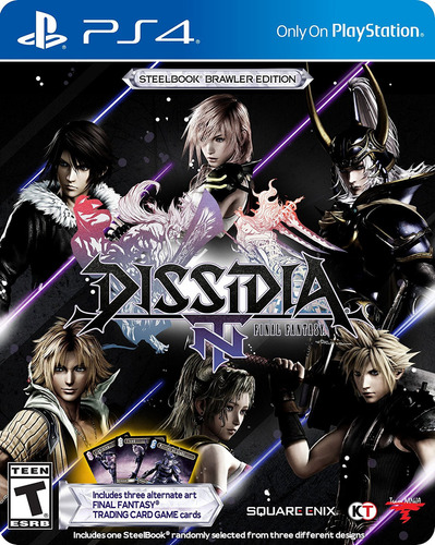 Dissidia Final Fantasy Nt Steelbook Ps4 Sellado