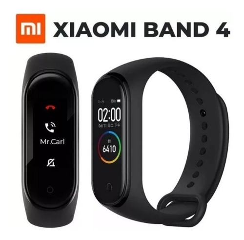 Xiaomi Mi Band 4 Pantalla Amoled Full Color Ip68, Res. Agua