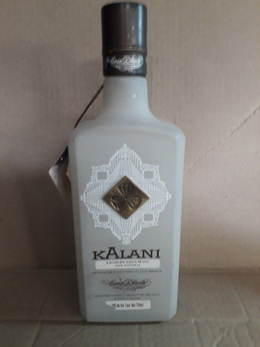 Botella Vacia De Licor De Coco Kalani