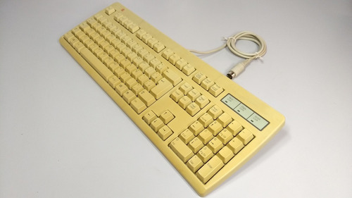 Antigo Teclado Us Din 5 Pinos Pc Retro Pc Vintage Raro