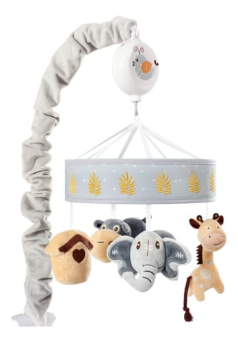 Movil Para Bebe Oberlux Musical Baby Crib Mobile - Jungle An