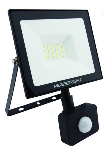 Foco Led Halógeno 30 Watts Sensor Movimiento Luz Fría Certif