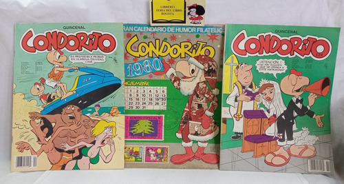 Promoción - 3 Historietas - Condorito - Comics - 1987 - Pepo