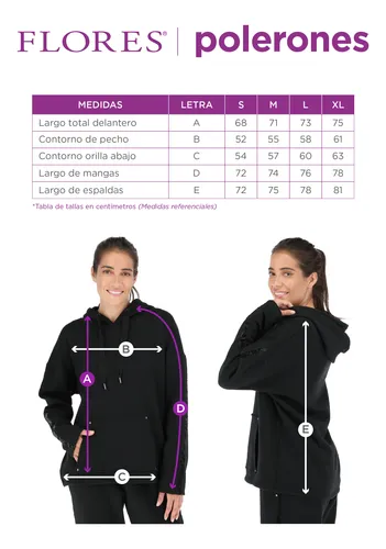 Poleron Cierre Plush Mujer Flores 50421-201