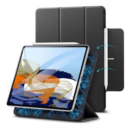 Funda Eser Magnetic Anti-Impact iPad Pro 11 M2 (2022) Color Negro