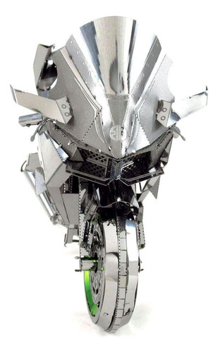 Maqueta Metalica Metal Earth Argentina Kawasaki Ninja H2r 3d