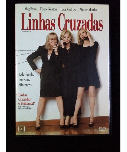 Dvd Linhas Cruzadas - Diane Keaton - Walter Matthau